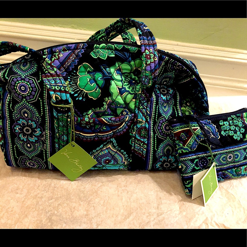 Vera Bradley Handbag and Coin Purse